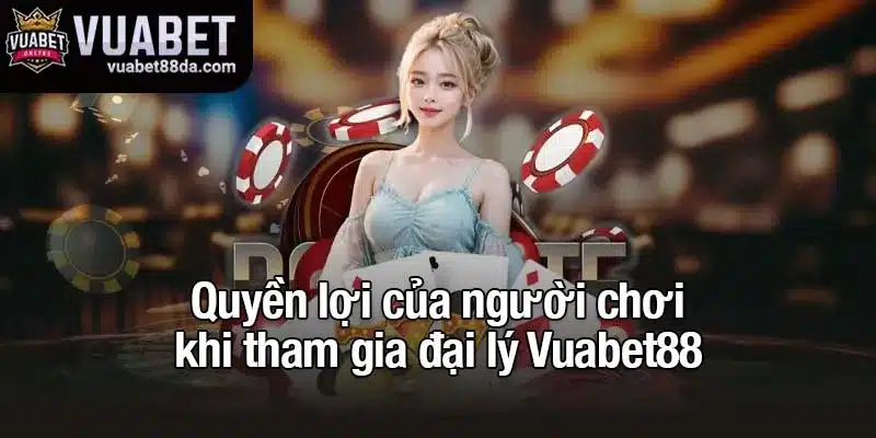 Quyền lợi của người chơi khi tham gia đại lý Vuabet88