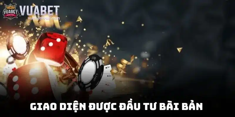 Giao diện được đầu tư bài bản đến từ đội ngũ quản trị Vuabet88